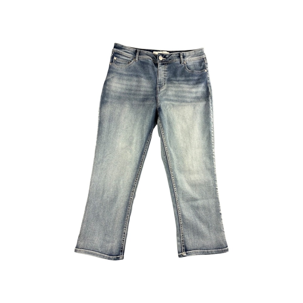 Est 1946 Denim Hi Rise Straight Leg Jeans Medium Wash Women's Size 12